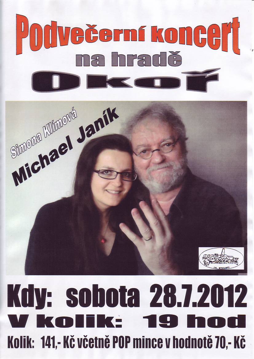 Koncert na hrad Oko-M.Jank,S.Klmov