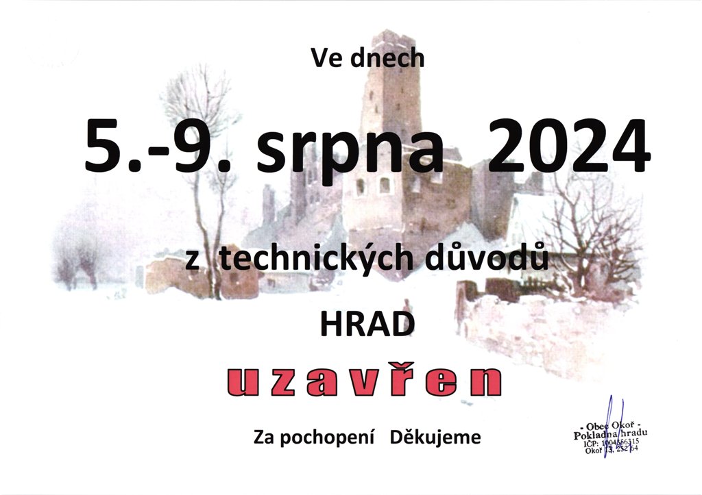 Hrad doasn uzaven